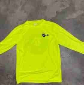 Safety Yellow Dri Fit Long Sleeve